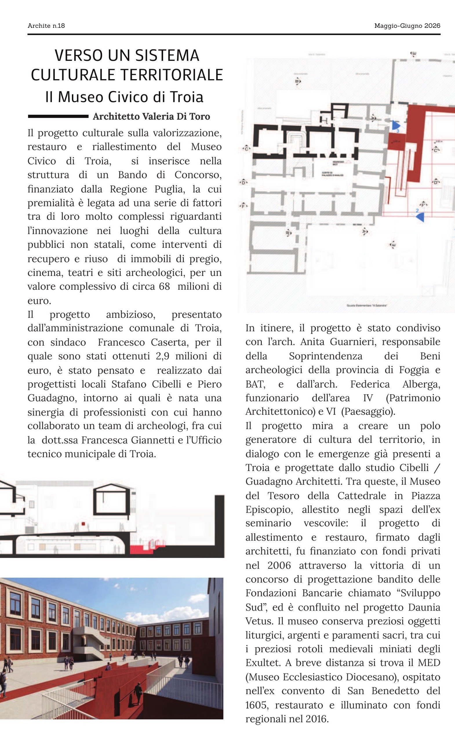 archite n.18, Museo Civico di Troia