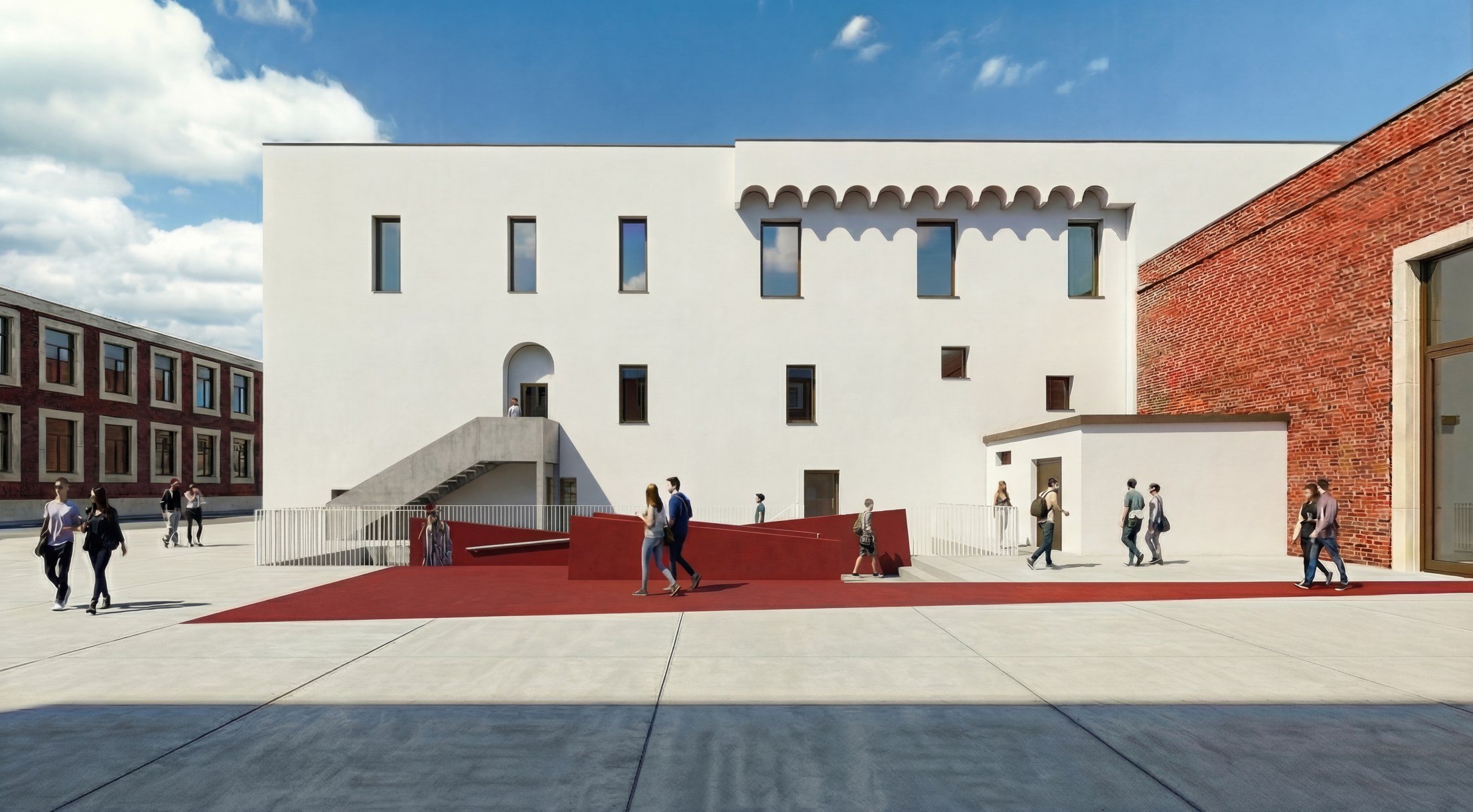 prospetto e accesso del Museo Civico di Troia