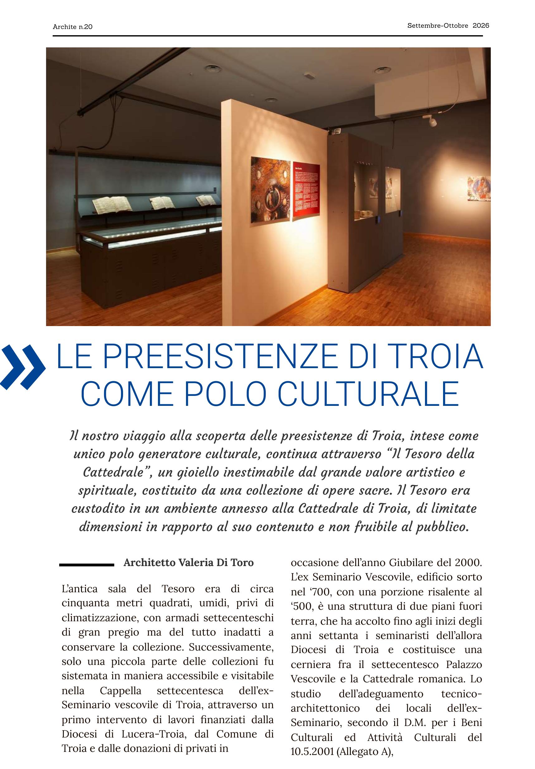 àrchité n.20 — articolo di Valeria Di Toro, p.3